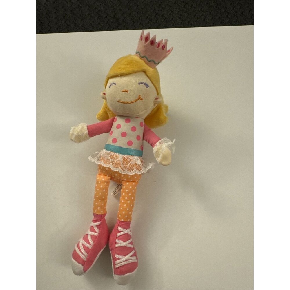 Tickle & main ballerina princess plush doll 9” OC30